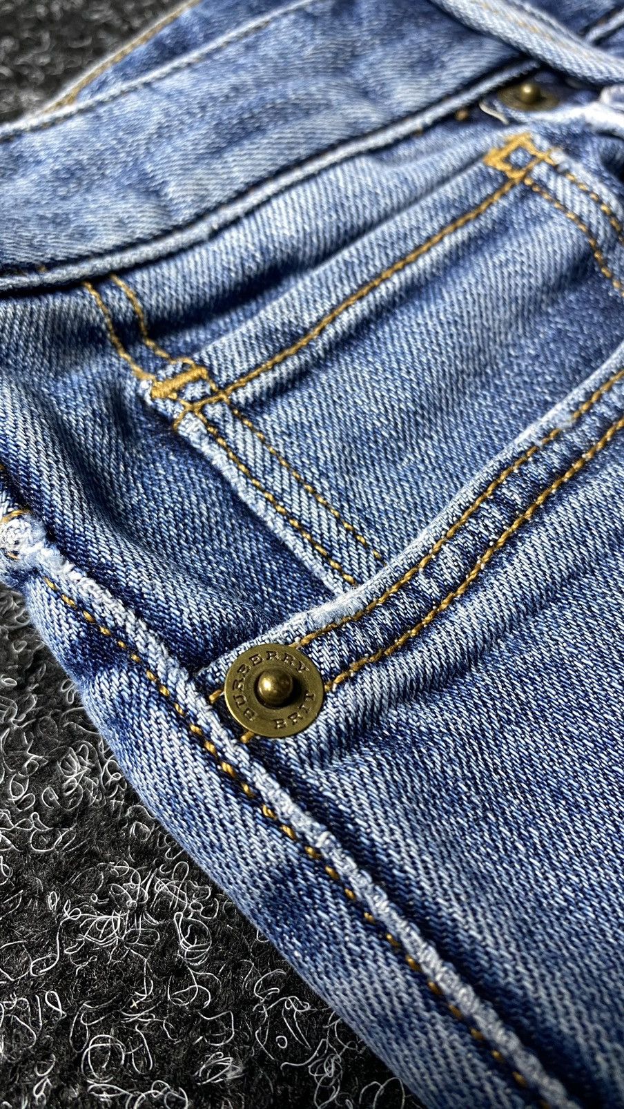 Burberry × Vintage Burberry Brit Skinny Jeans luxury y2k Size 28" / US 6 / IT 42 - 7 Thumbnail
