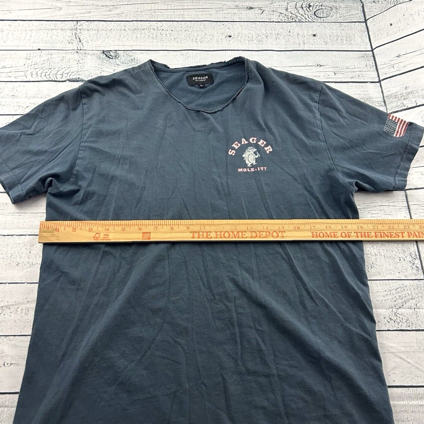 Jaeger Seager Mole It Short Sleeve T Shirt Men Large Blue Nike Shirt Size US L / EU 52-54 / 3 - 5 Thumbnail