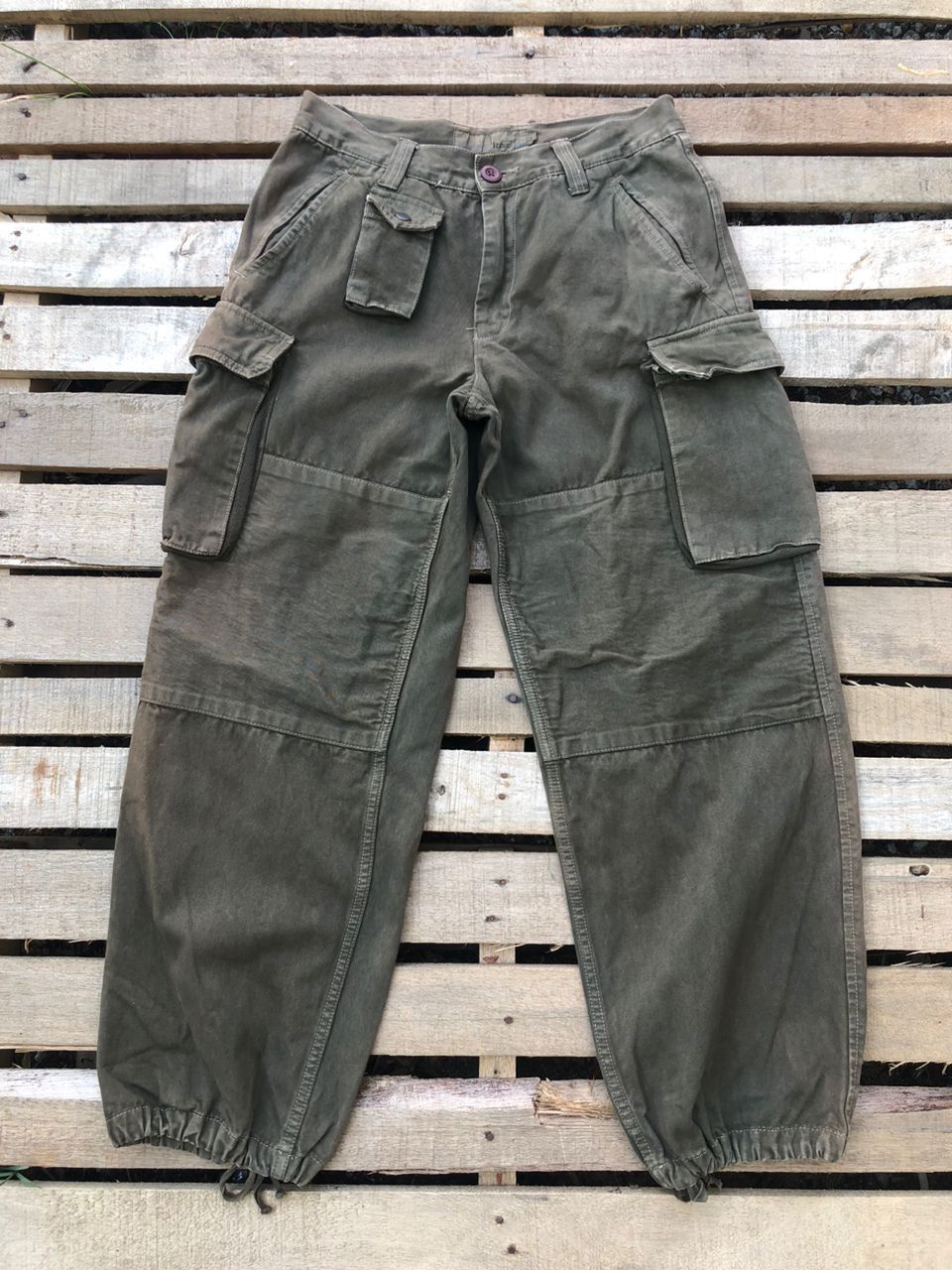 izzue Izzue Military M-47 Cargo Pants Japanese Brand Size US 30 / EU 46 - 2 Thumbnail