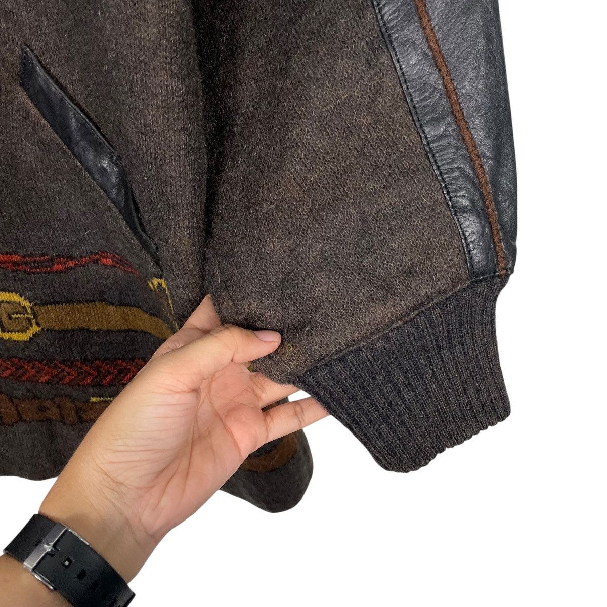 Torras Torras Leather Jacket Made In Spain Size L / US 10 / IT 46 - 13 Thumbnail