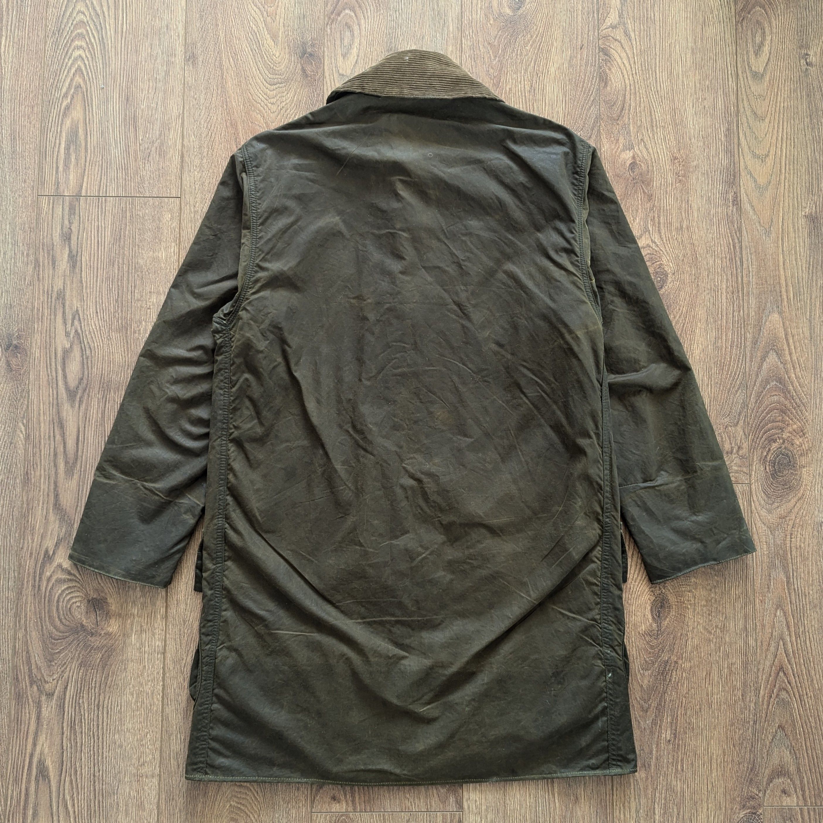 Barbour Barbour A200 Border Wax Jacket C36\91CM Made In England Size US S / EU 44-46 / 1 - 18 Thumbnail