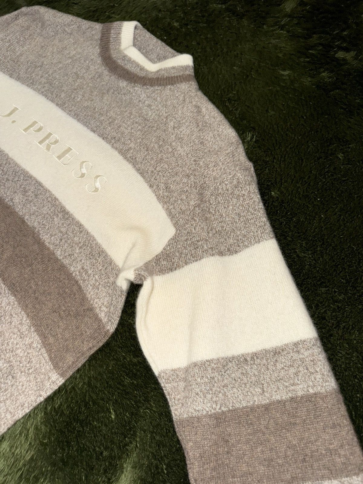 J. Press [M] J.Press Made in Japan embroidery logo Mock Neck Knit Size US M / EU 48-50 / 2 - 4 Thumbnail