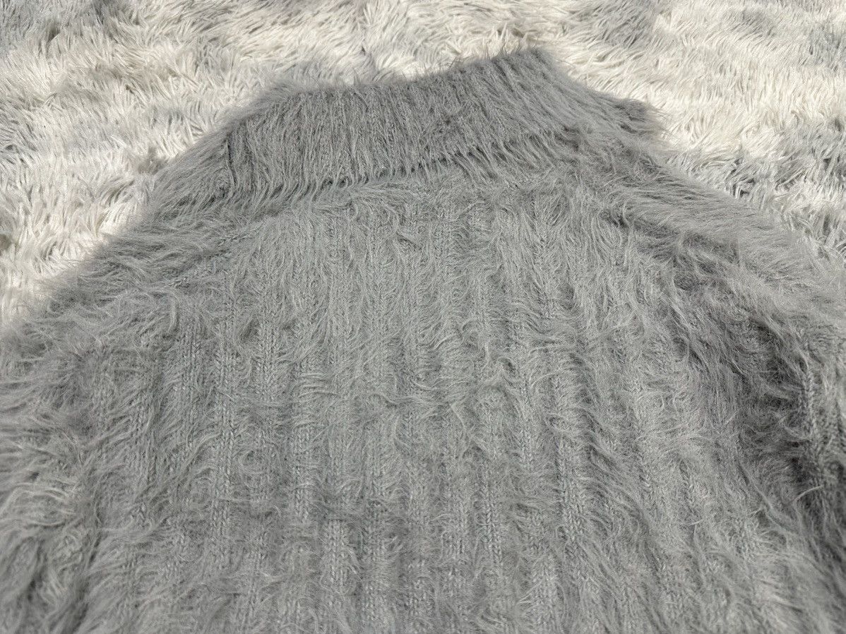 SLY 🔥Sick Y2K Sly Shaggy Fur High Neck Knit Sweater Vkei Punk Size US S / EU 44-46 / 1 - 10 Thumbnail
