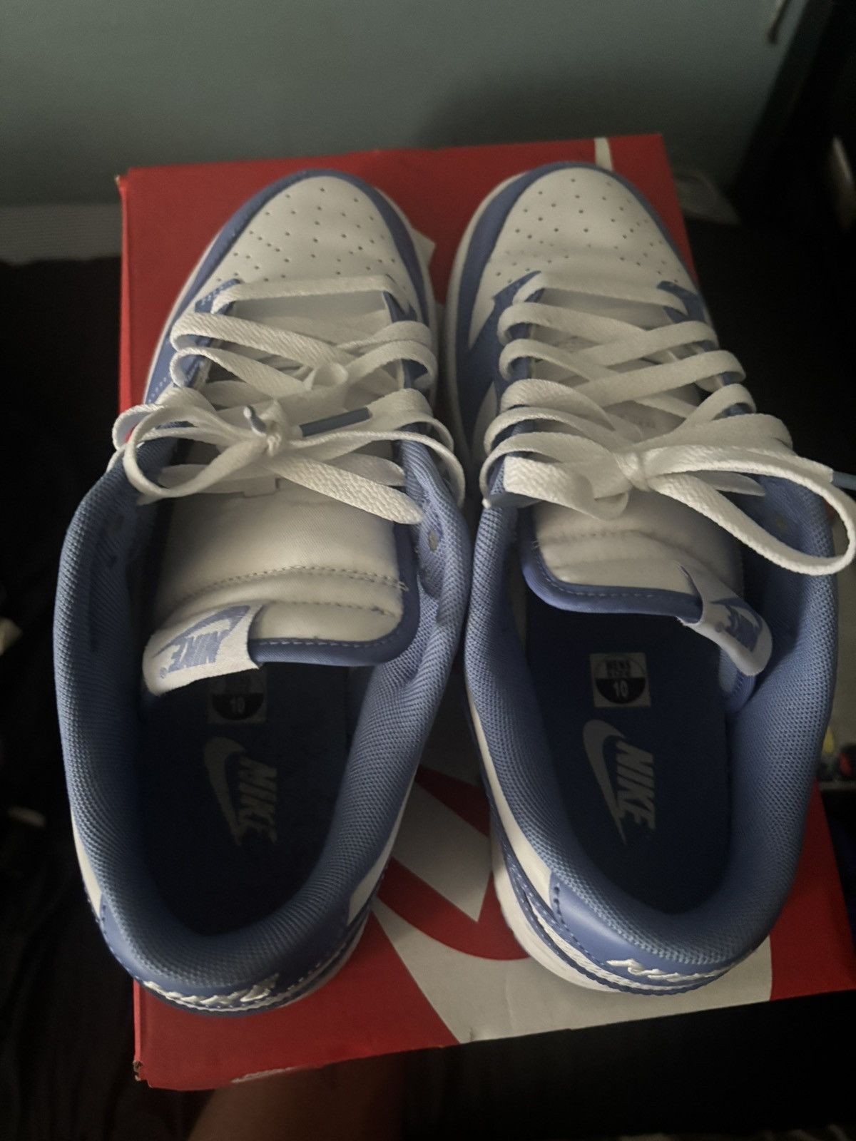 Nike Nike Dunk Low Retro (Polar) Size US 10 / EU 43 - 5 Thumbnail