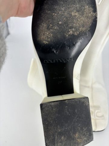 Courreges Courrèges White Leather Ankle Boots – US 6.5 Size US 6.5 / IT 36.5 - 6 Thumbnail