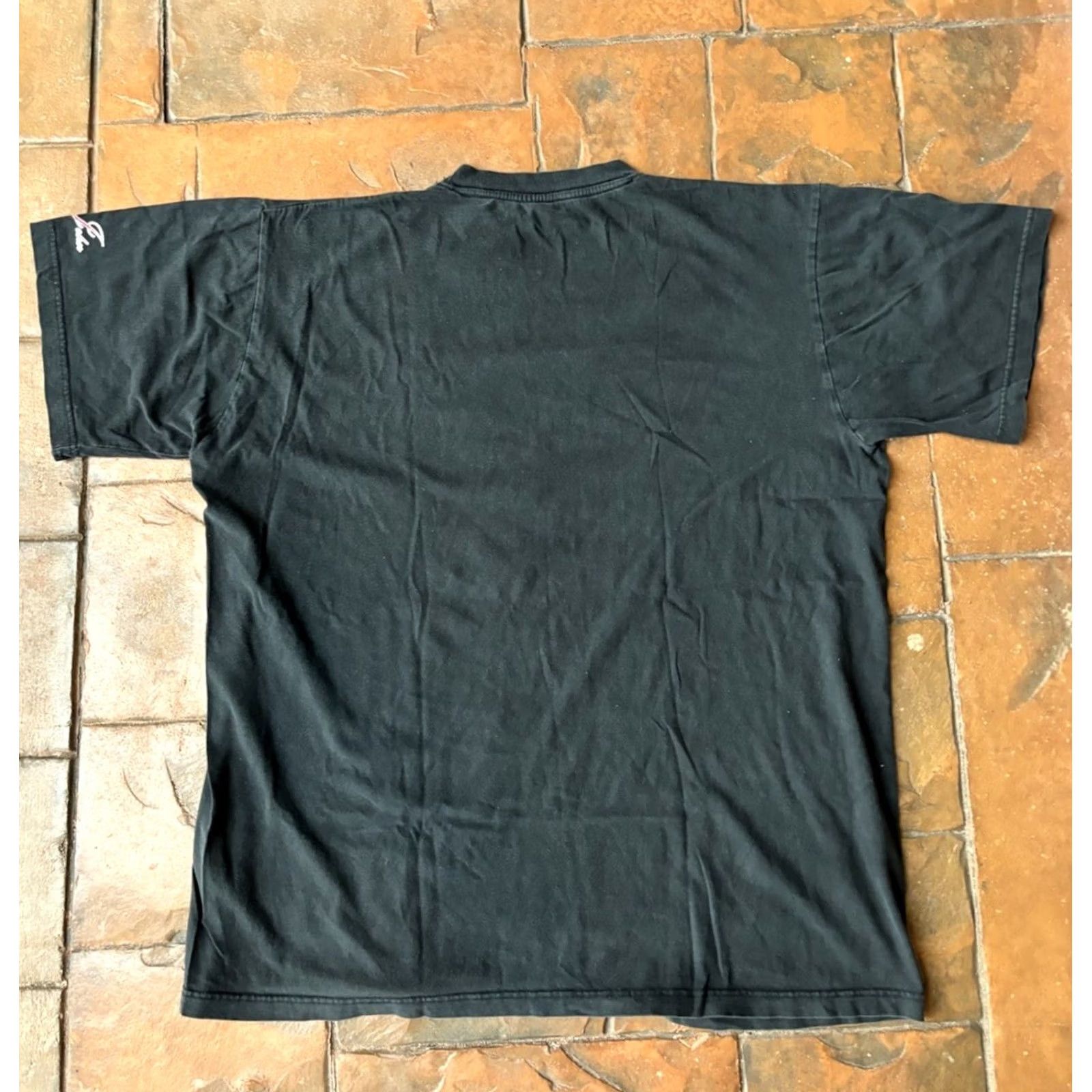 Sean John VINTAGE Sean John T-Shirt 3XL Black Crew Neck Short Sleeve Graphic Print Hip Hop 90s Grunge USA Mens Size US XXL / EU 58 / 5 - 3 Thumbnail