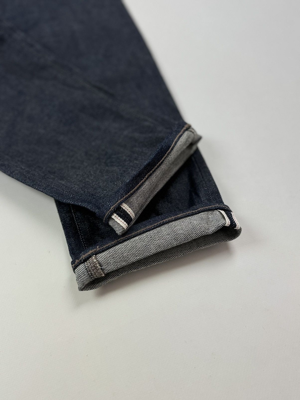 Uniqlo Uniqlo Selvage Denim Navy Jeans Size US 34 / EU 50 - 6 Thumbnail