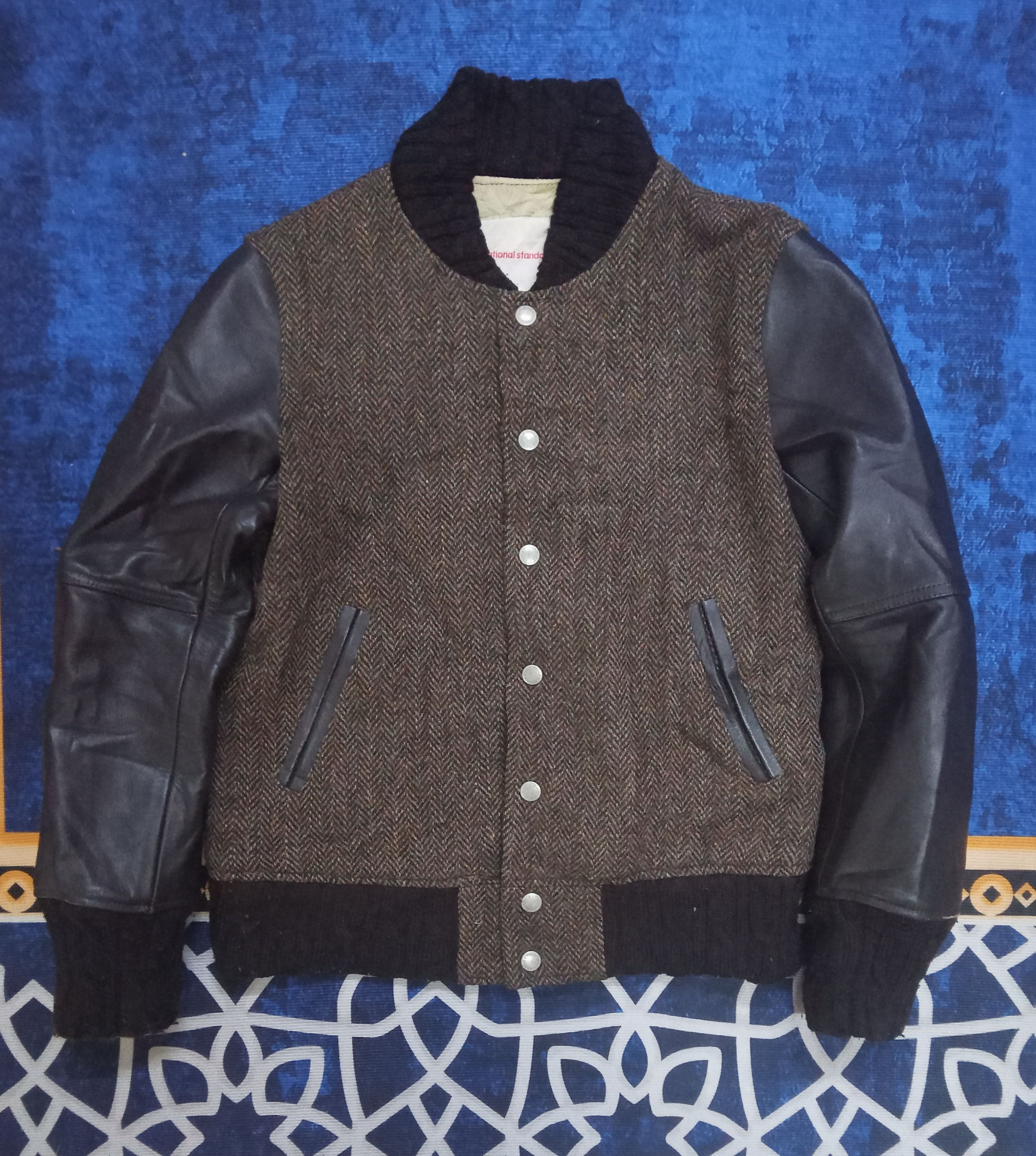 Harris Tweed Harris Tweed x National Standard Varsity Jacket Size US S / EU 44-46 / 1 - 1 Thumbnail