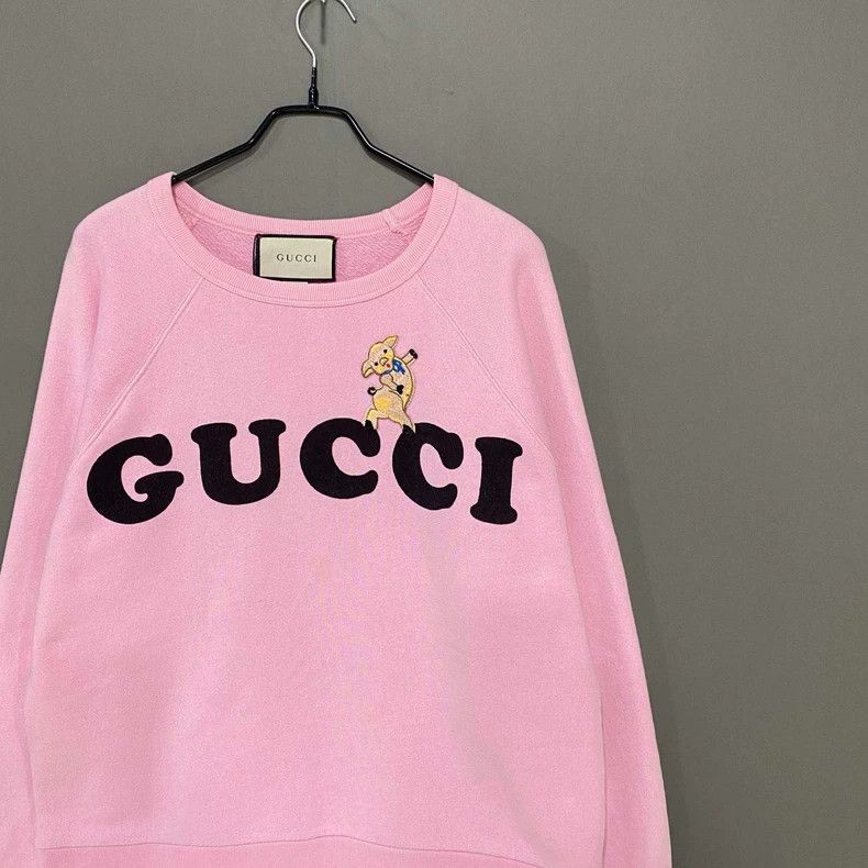 Gucci Gucci Big logo piglet sweatshirt 2506-Nextarrow Size XS / US 0-2 / IT 36-38 - 2 Thumbnail