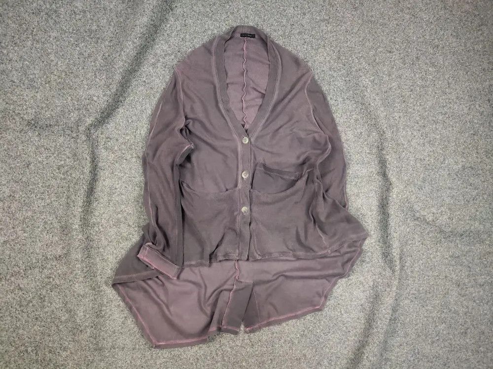 Other Grizas garment dyed Knit Lagenlook Oversized Long Cardigan Size M / US 6-8 / IT 42-44 - 1 Thumbnail