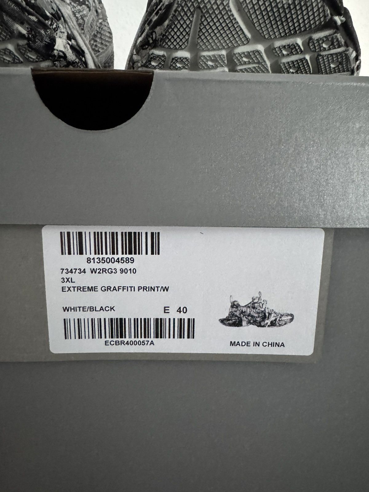 Balenciaga Balenciaga 3XL extreme graffiti Size US 7 / EU 40 - 4 Thumbnail