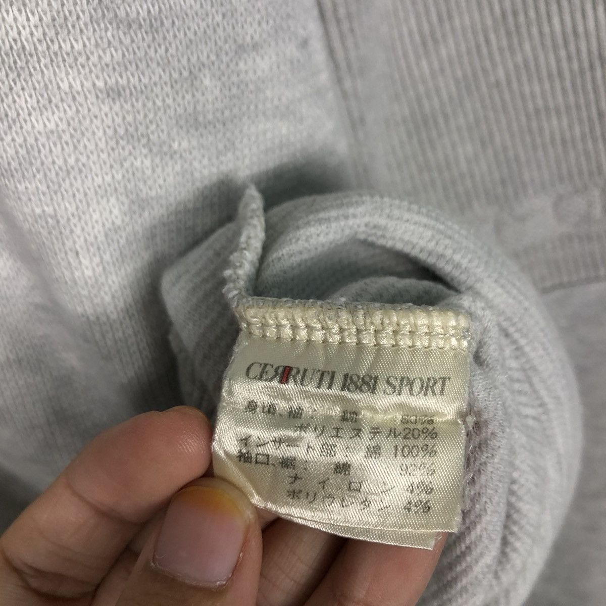 Japanese Brand 📌Vintage Half Button Sweatshirt Cerrutti 1881 Sports Size US M / EU 48-50 / 2 - 18 Thumbnail