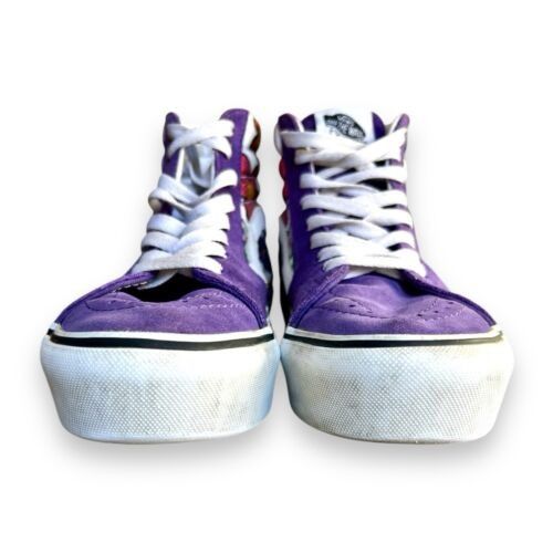 Vans Sz 5.5 M 7 W - VANS Sk8- Platform 2 High Glitter Daisies col Size US 7 / IT 37 - 6 Thumbnail