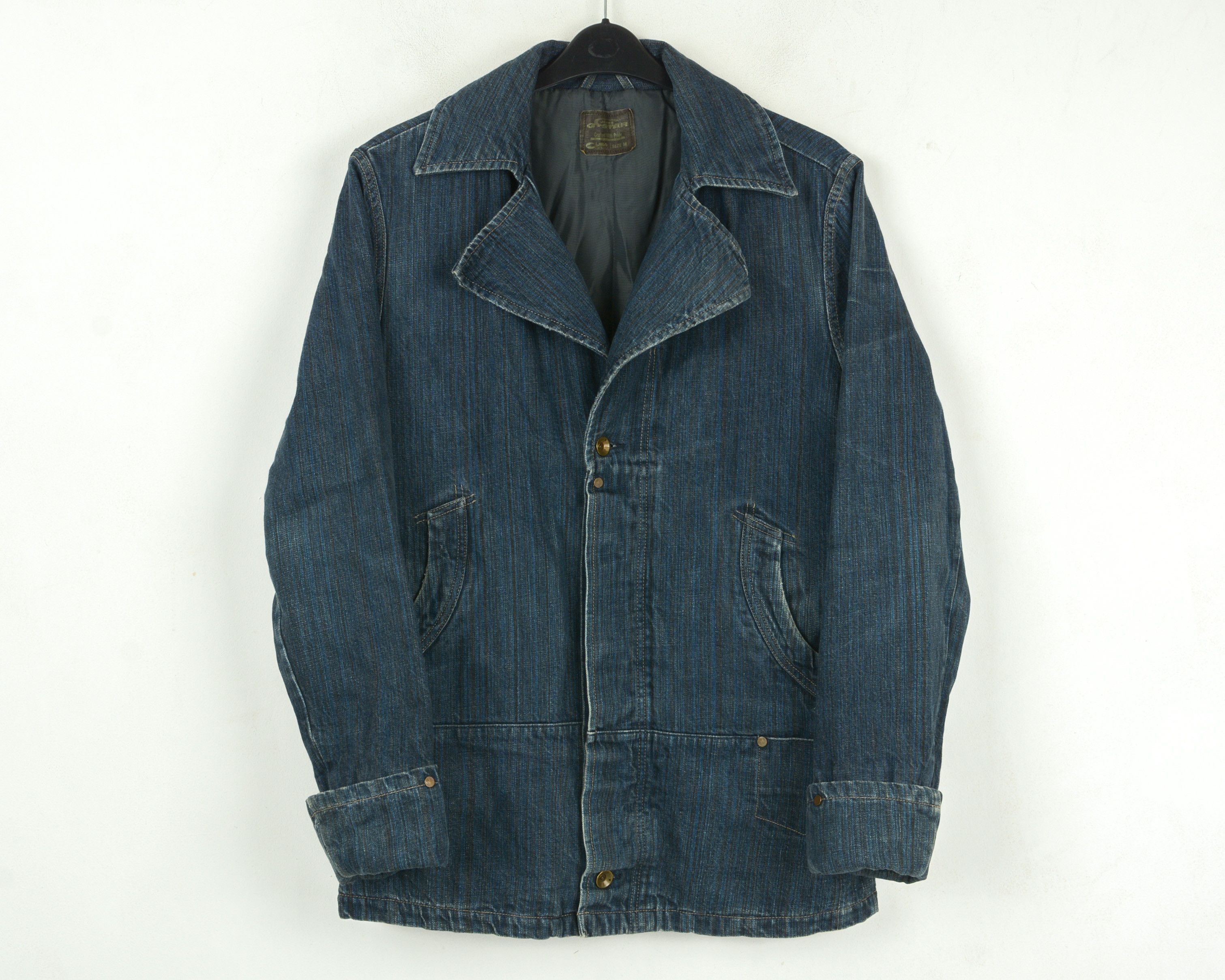 G-Star Jeans Stafford Coat Men Denim Coat Raw Trucker Western Size US M / EU 48-50 / 2 - 1 Thumbnail