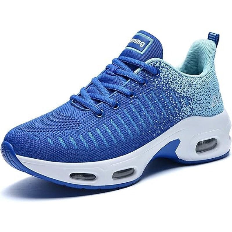 Other WNA Women's Size 9.5 Blue Mesh Air Cushioned Athletic Shoes Size US 9.5 / IT 39.5 - 5 Thumbnail
