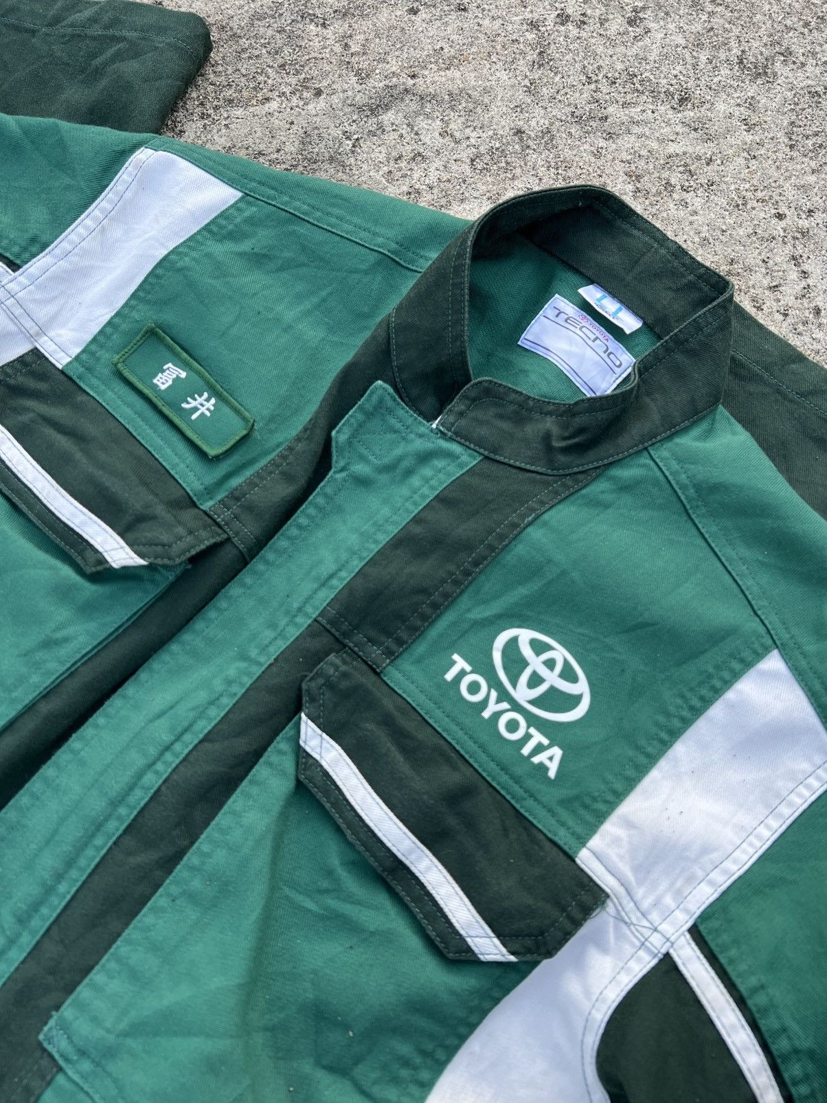 Japanese Brand Vintage Toyota Toyopet Workwear Overalls (No.1) Size US 34 / EU 50 - 15 Thumbnail