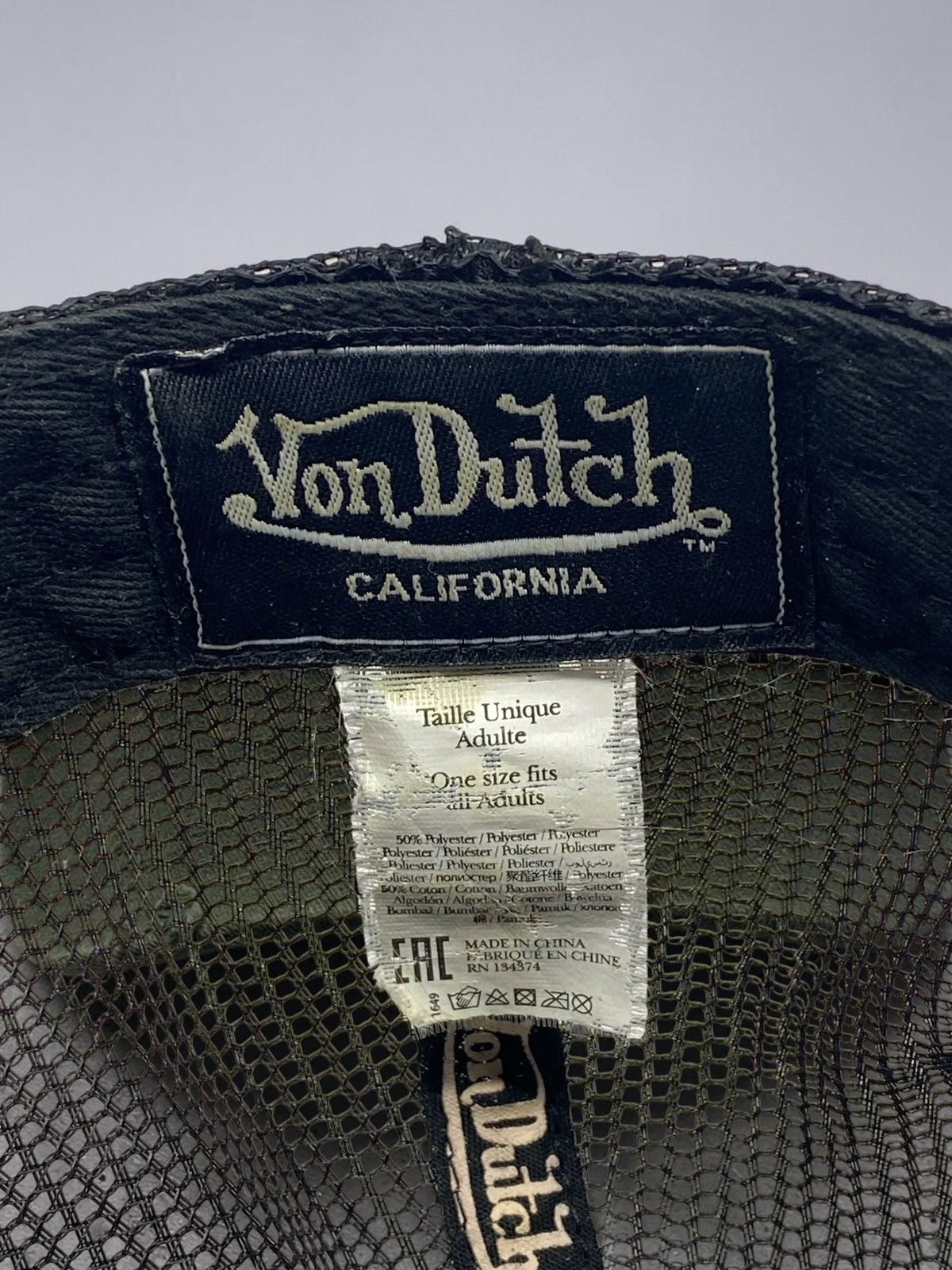 Von Dutch Von Dutch cap Y2k Trucker Hat Size ONE SIZE - 14 Thumbnail