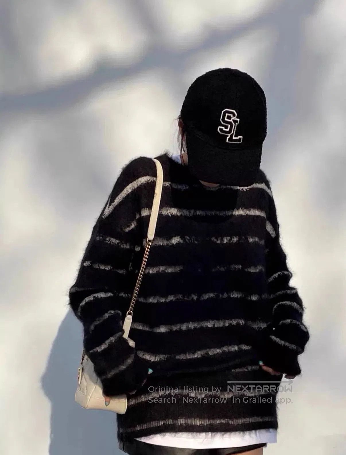 Saint Laurent Paris Multi Striped Long Sleeve Knit Sweater. Size US M / EU 48-50 / 2 - 6 Thumbnail