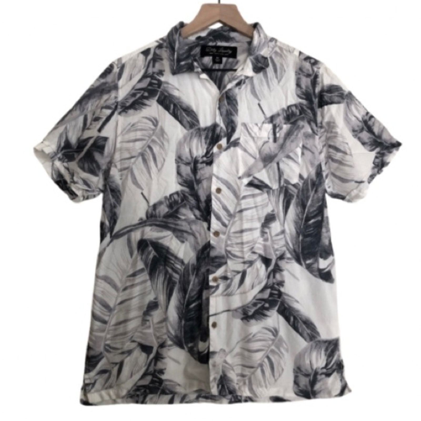 Other Dirty Laundry Men's Casual Button Tropical Viscose Shirt Size US M / EU 48-50 / 2 - 1 Thumbnail