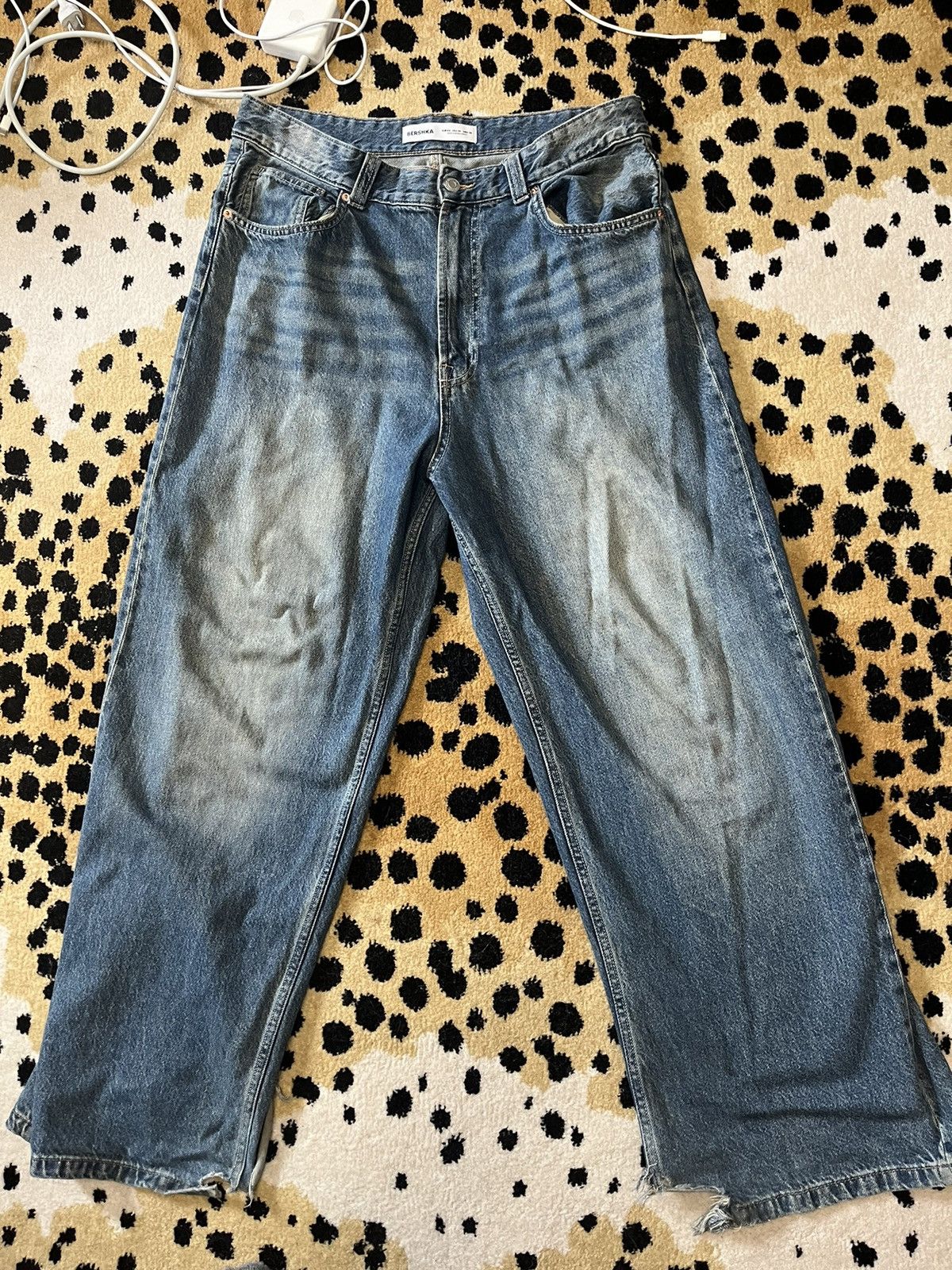 Affliction × Bershka Baggy Skater Jeans Size US 36 / EU 52 - 1 Thumbnail