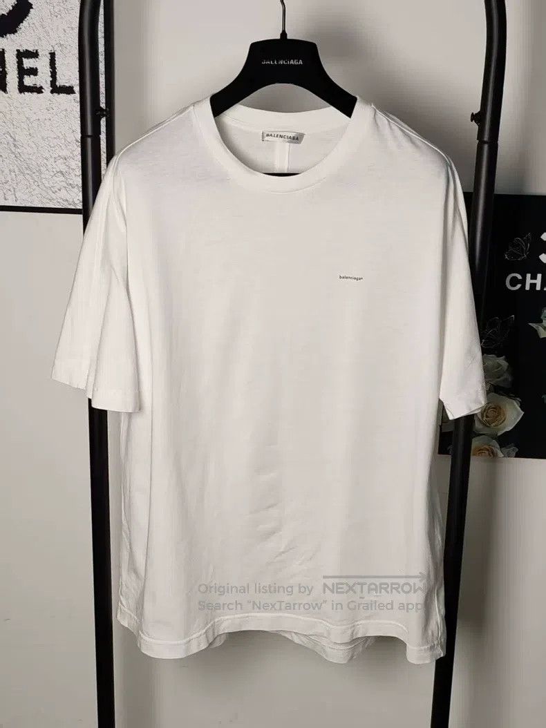 Balenciaga Balenciaga Letter Logo T-Shirt Size US S / EU 44-46 / 1 - 1 Thumbnail