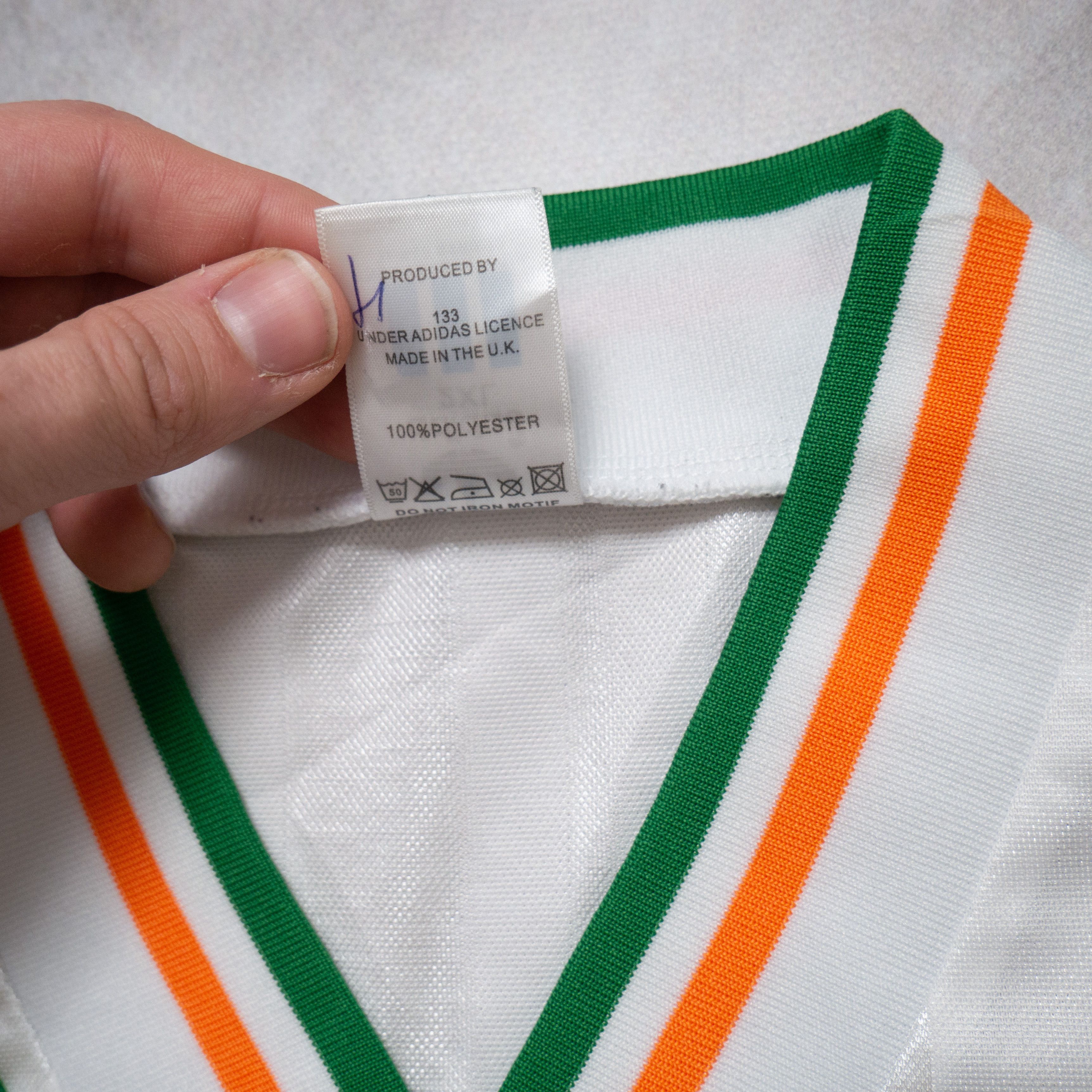Adidas Vintage Adidas x Ireland 1992 Away Soccer Jersey 2XL Size US XXL / EU 58 / 5 - 6 Thumbnail