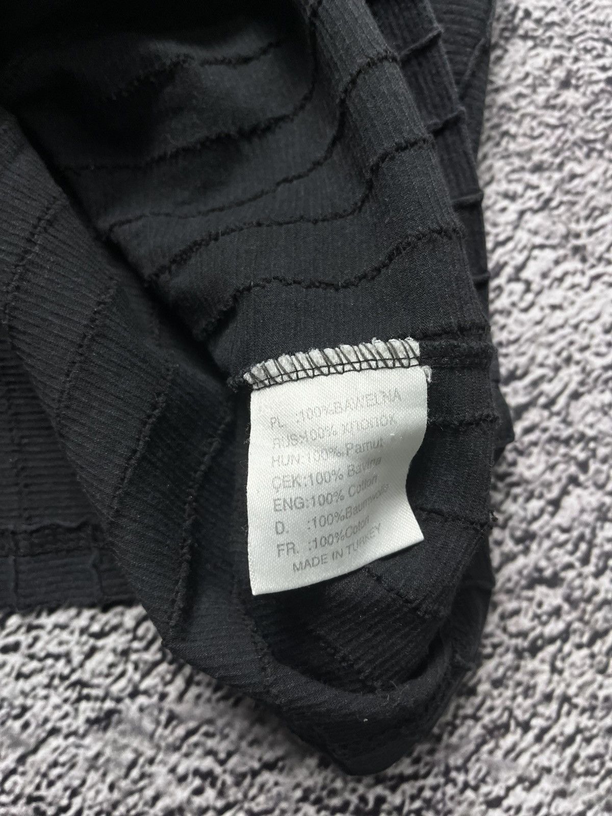 Japanese Brand Vintage Y2K Japanese printed ribbed polo 2000s style L Size L / US 10 / IT 46 - 8 Thumbnail