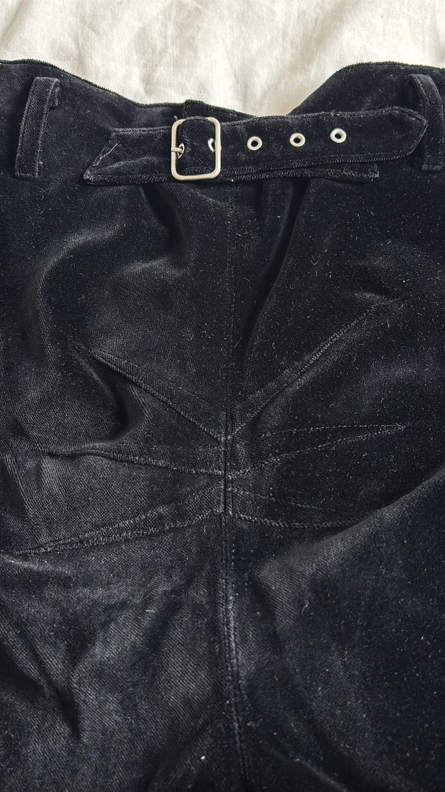 Jean Paul Gaultier Jean Paul Gaultier Homme Archive Velvet Marine Pants Size US 28 / EU 44 - 8 Thumbnail