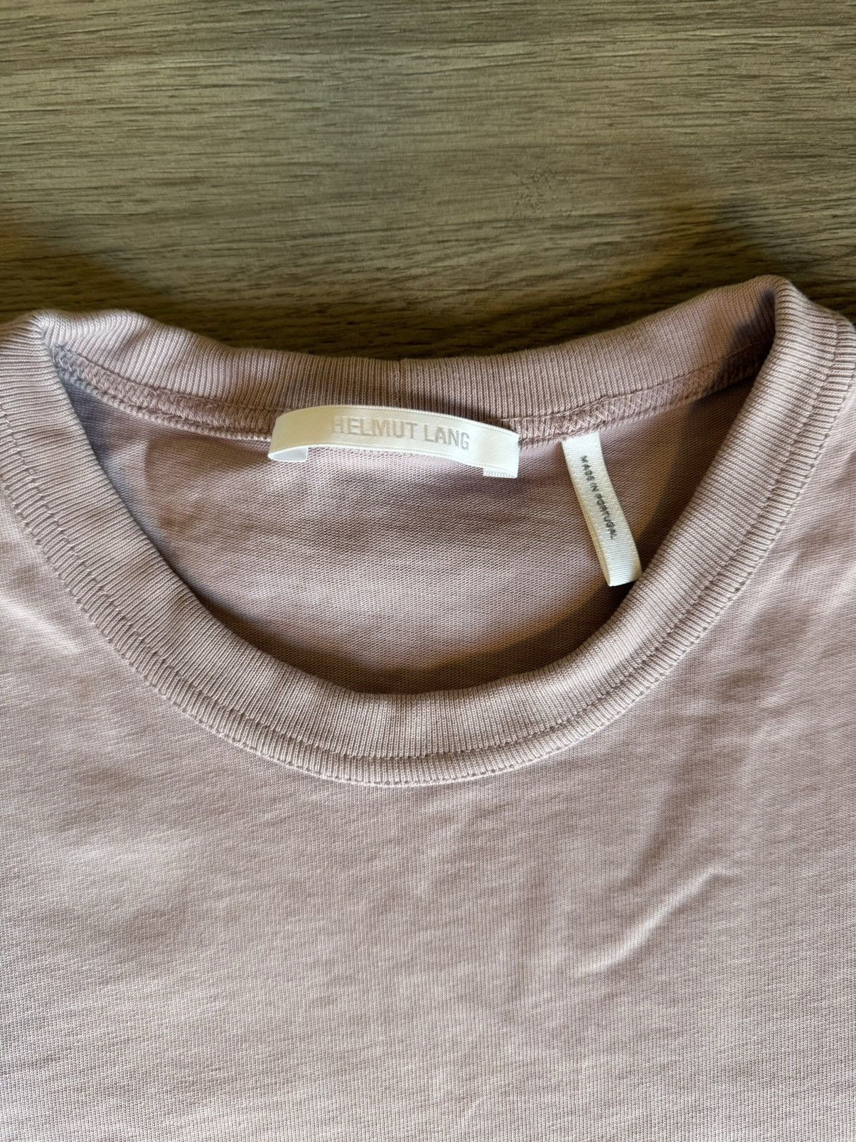 Helmut Lang Helmut Lang T-shirt with logo Size US M / EU 48-50 / 2 - 2 Thumbnail