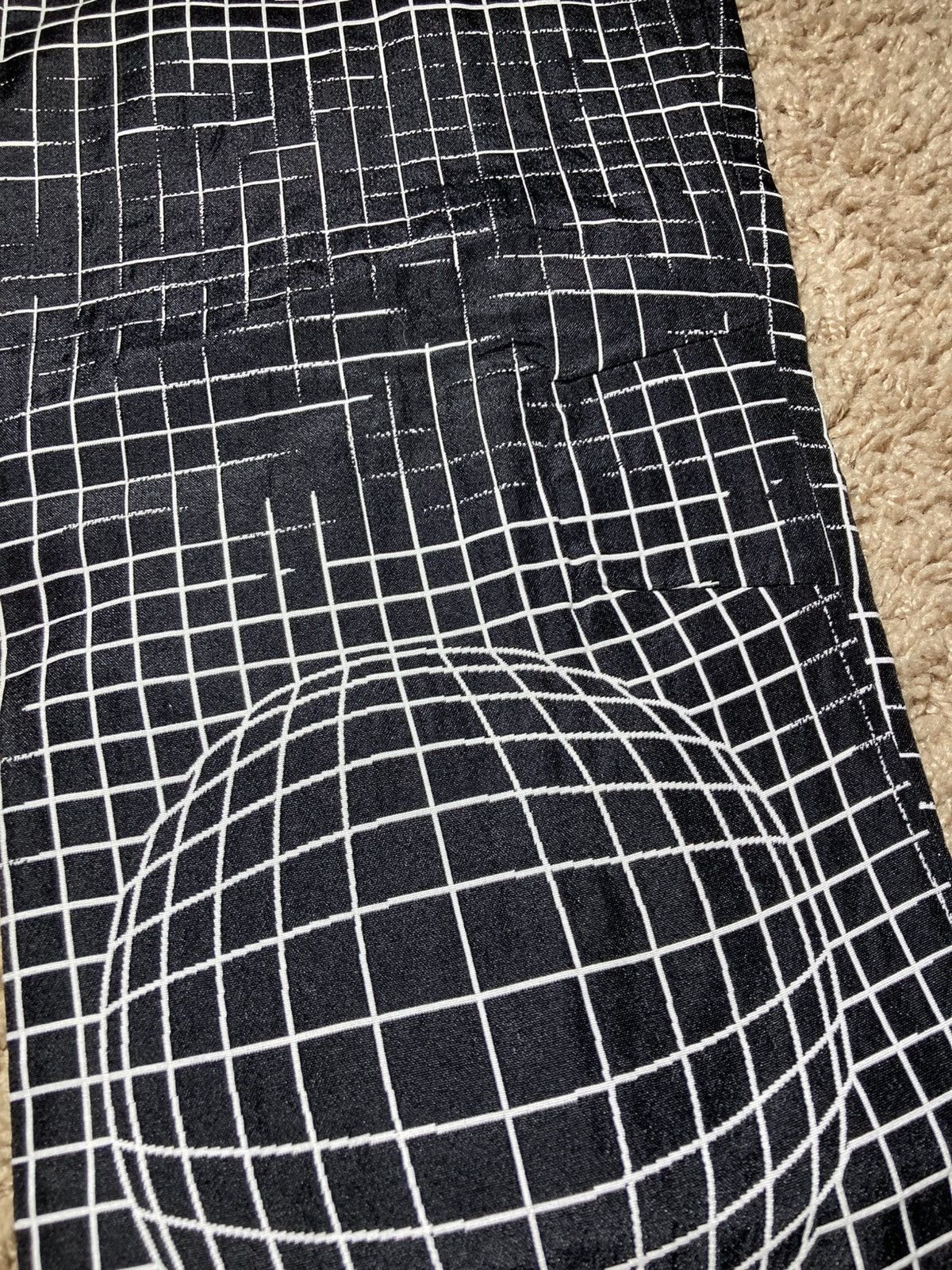 20471120 SS96 20471120 Cyber Globe Hyoma Anime Suit Pants 90s 1996 Size US 28 / EU 44 - 4 Thumbnail