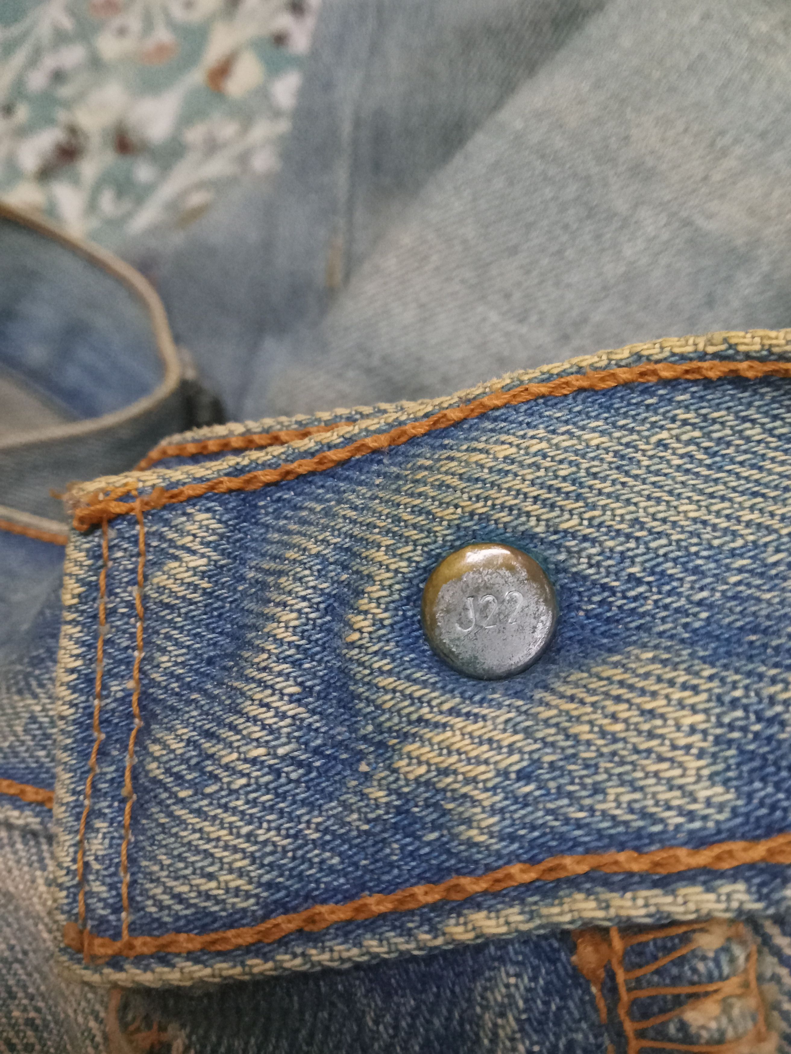 Levi's Vintage Levi's 505 Rare Special Edition Leather Patch Jeans Size US 30 / EU 46 - 6 Thumbnail