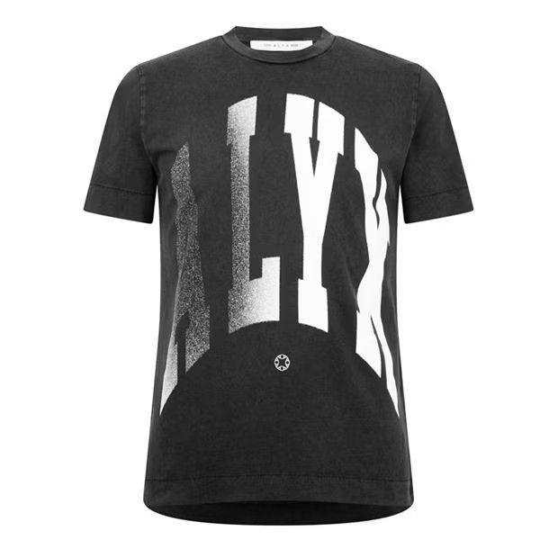 1017 ALYX 9SM o1g2r1mq0824 Logo T-Shirts in Washed Black Size US S / EU 44-46 / 1 - 1 Thumbnail