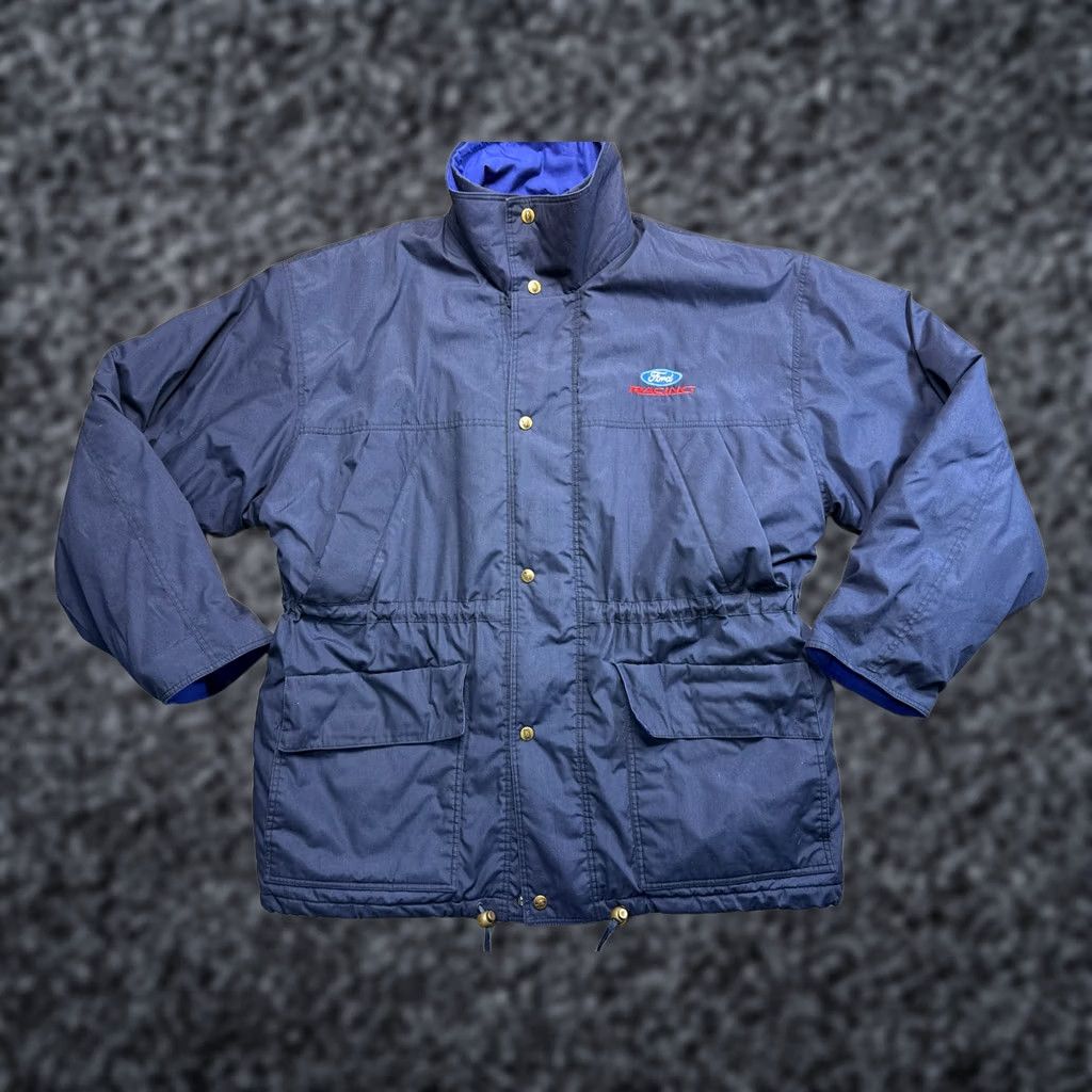 Ford Ford Racing Blue Jacket Mens L Bomber Jacket Clothing Size US L / EU 52-54 / 3 - 1 Thumbnail