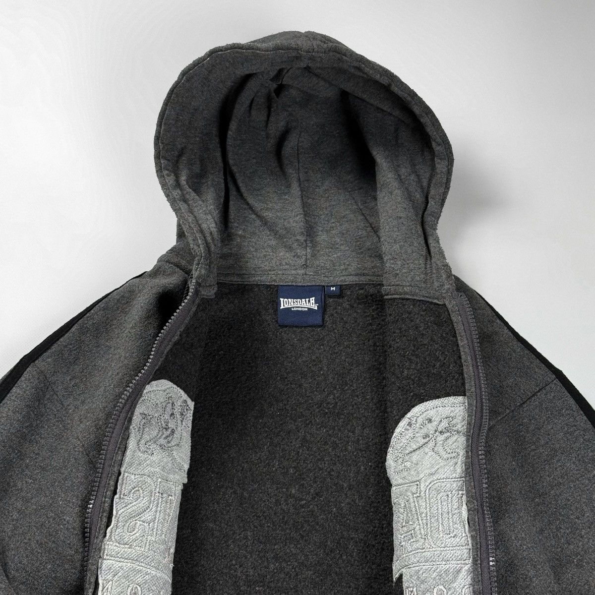 Lonsdale Lonsdale Logo Zip Hoodie Vintage Size US M / EU 48-50 / 2 - 4 Thumbnail