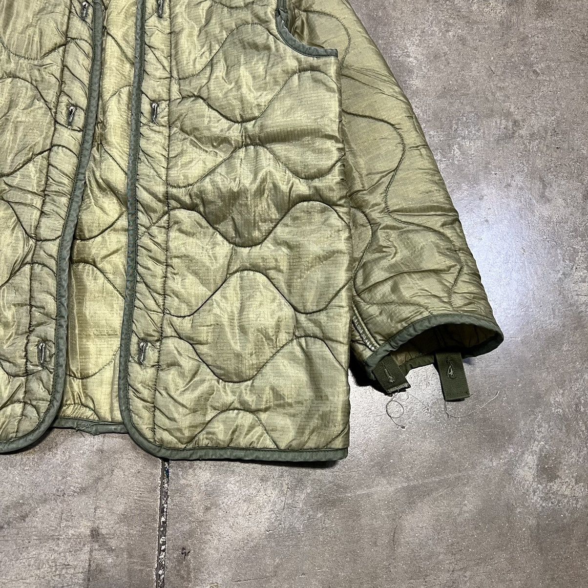 Vintage Vintage 70s 80s OG 107 Military Jacket Liner Quilted Army Size US L / EU 52-54 / 3 - 3 Thumbnail