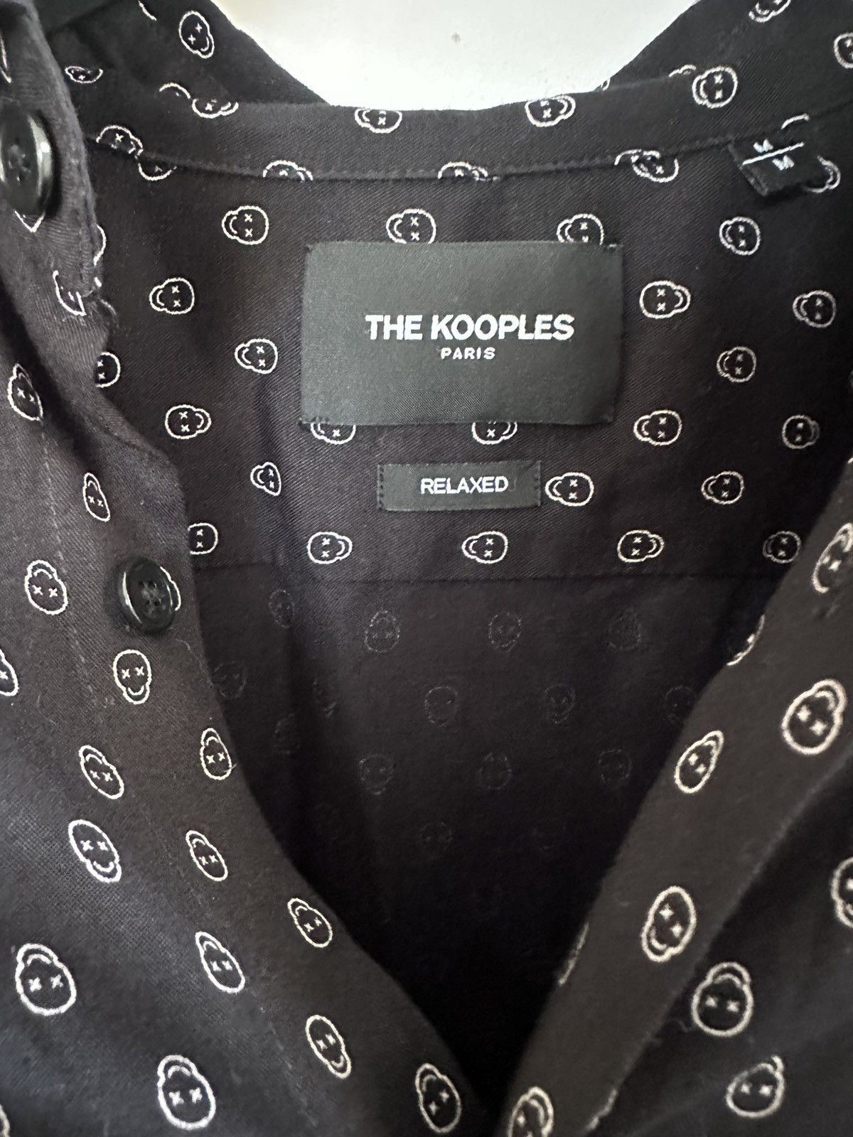 The Kooples NWOT Skull Long-Sleeve Shirt Size US M / EU 48-50 / 2 - 2 Thumbnail