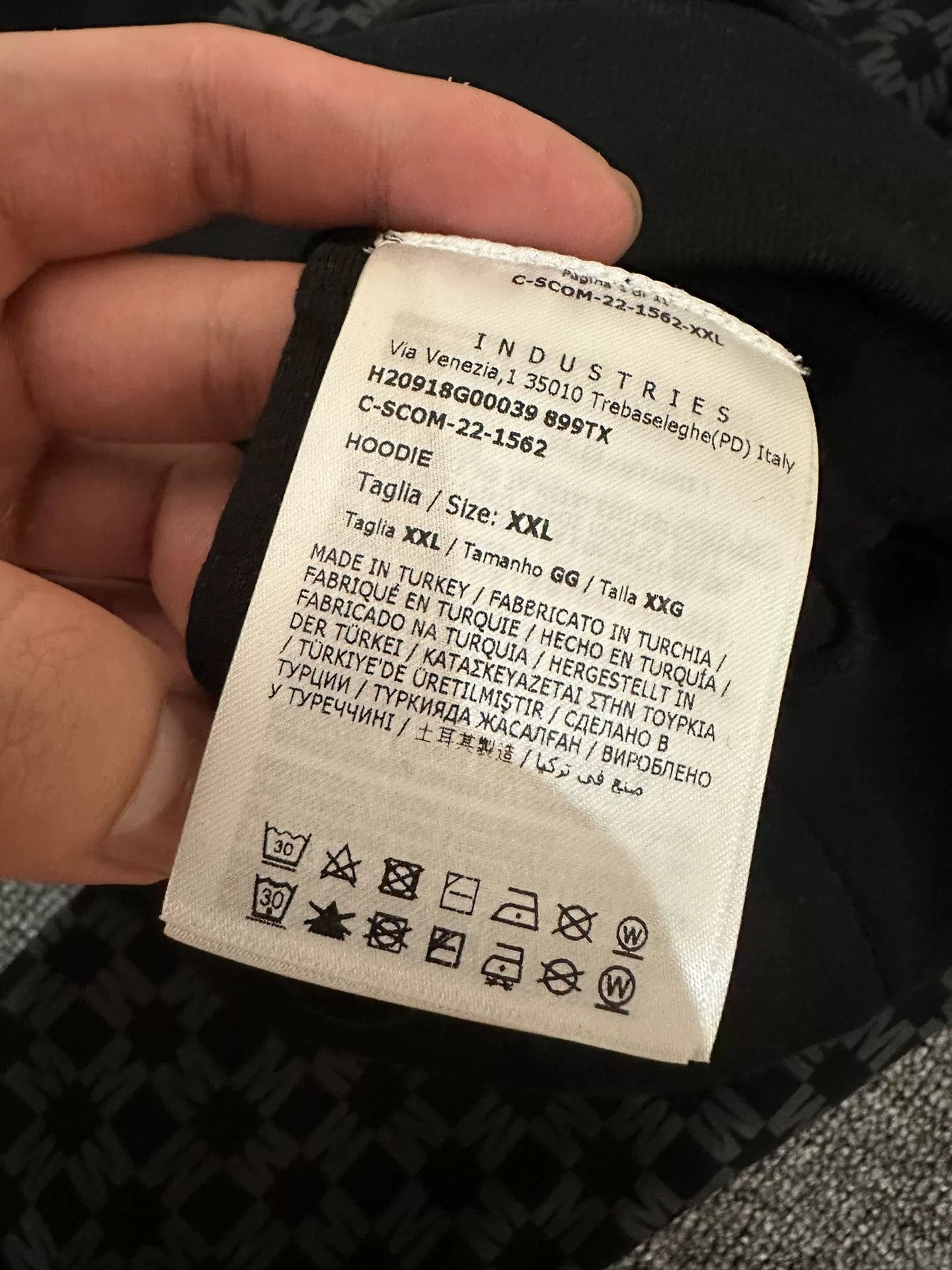 Moncler Moncler All-Over Logo Hoodie Size US XXL / EU 58 / 5 - 3 Thumbnail