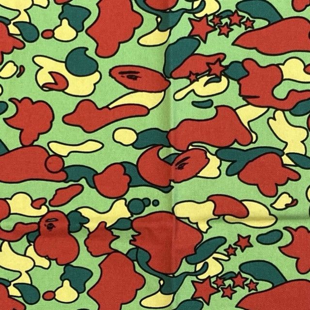 Bape 🔥Vintage🔥 BAPE Psyche Camo placemat a bathing ape NIGO Size ONE SIZE - 2 Thumbnail