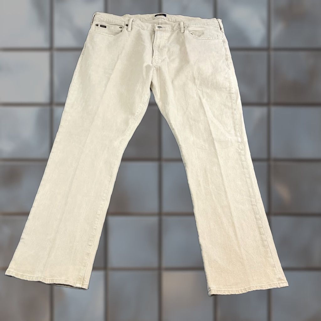 Polo Ralph Lauren Polo Ralph Lauren Jeans Main Selling Point Brand Category: Jeans Adult Size 40 White Light Stretch Regular 5-Pocket Mens Denim Cotton Elastane Java Size US L / EU 52-54 / 3 - 1 Thumbnail
