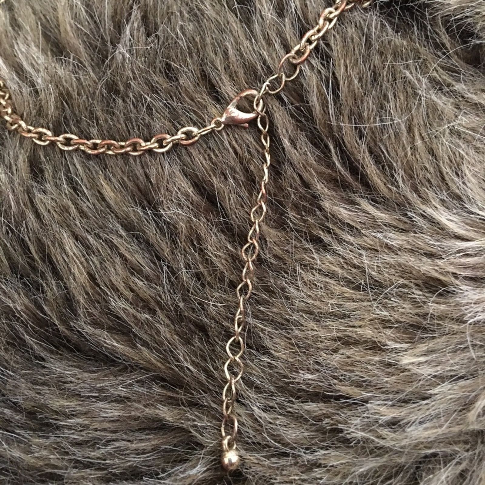 Vintage Vintage gold disc beaded chain necklace Size ONE SIZE - 7 Thumbnail