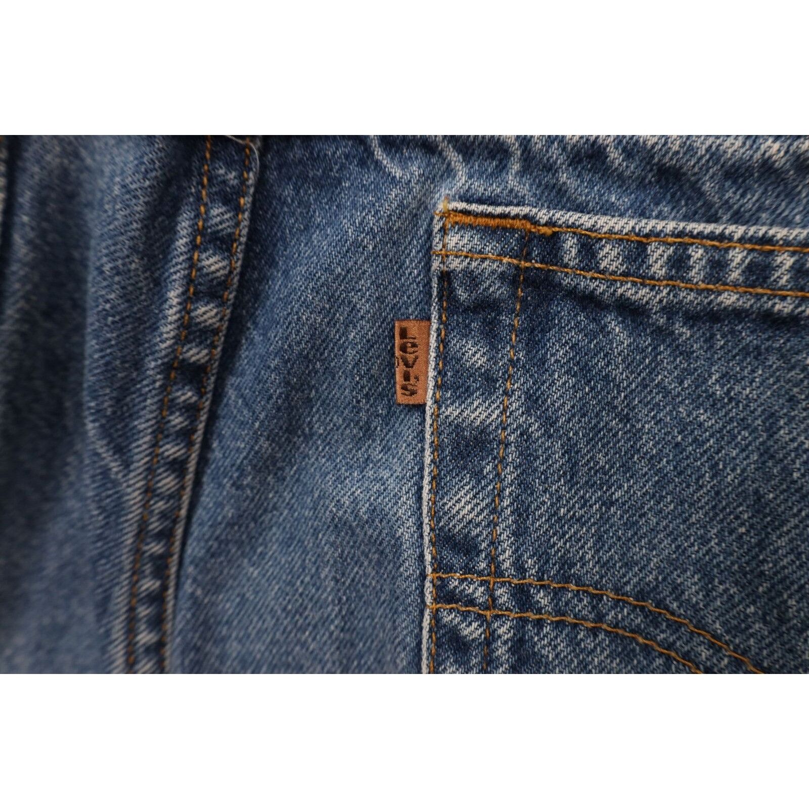 Levi's Vintage 90s Levis 540 Distressed Relaxed Fit Denim Jeans Size US 36 / EU 52 - 15 Thumbnail