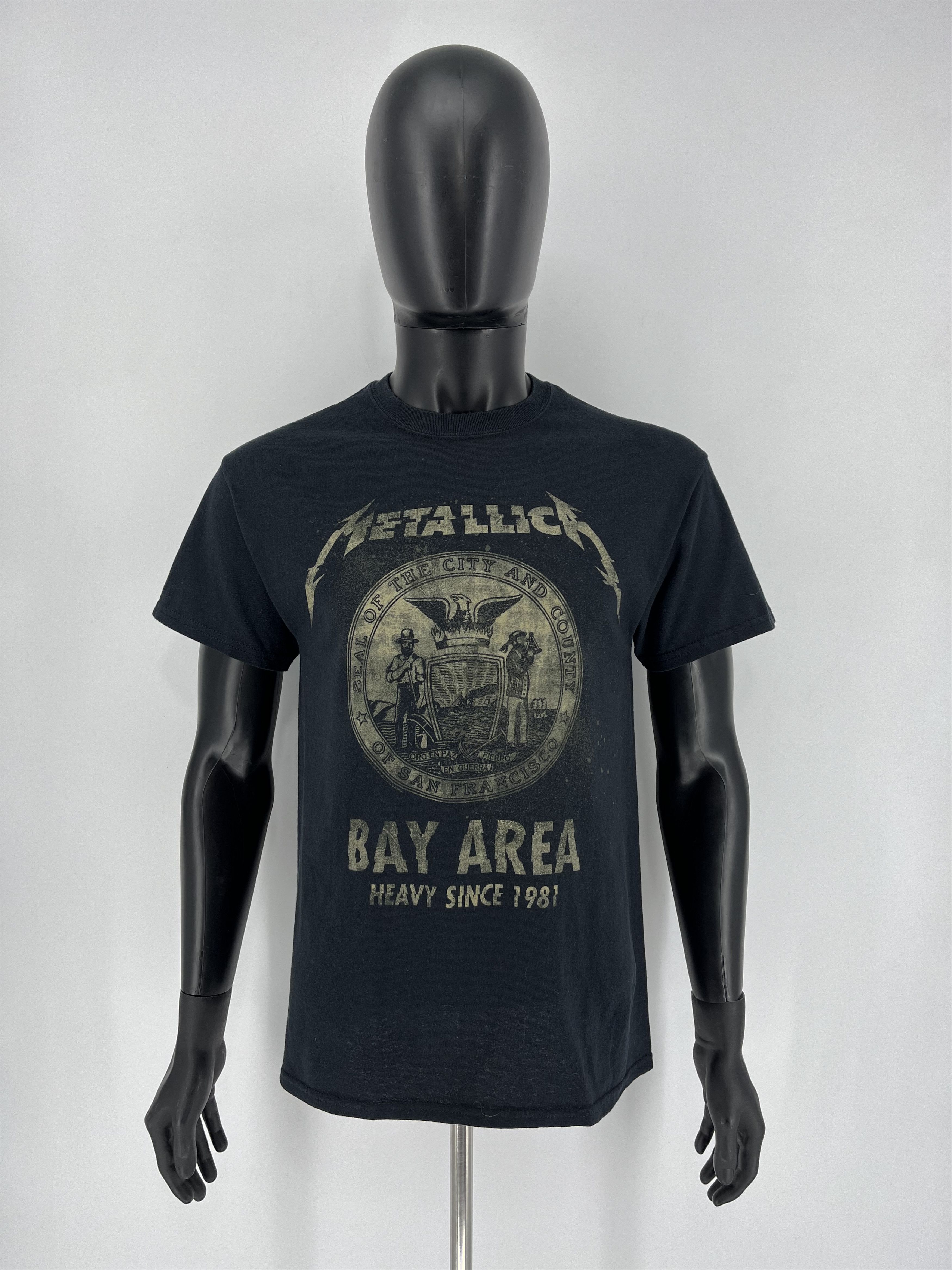 Band Tees × Vintage Vintage Y2K Metallica Skulls Dead Face Band Rock Streetwear Size US M / EU 48-50 / 2 - 3 Thumbnail