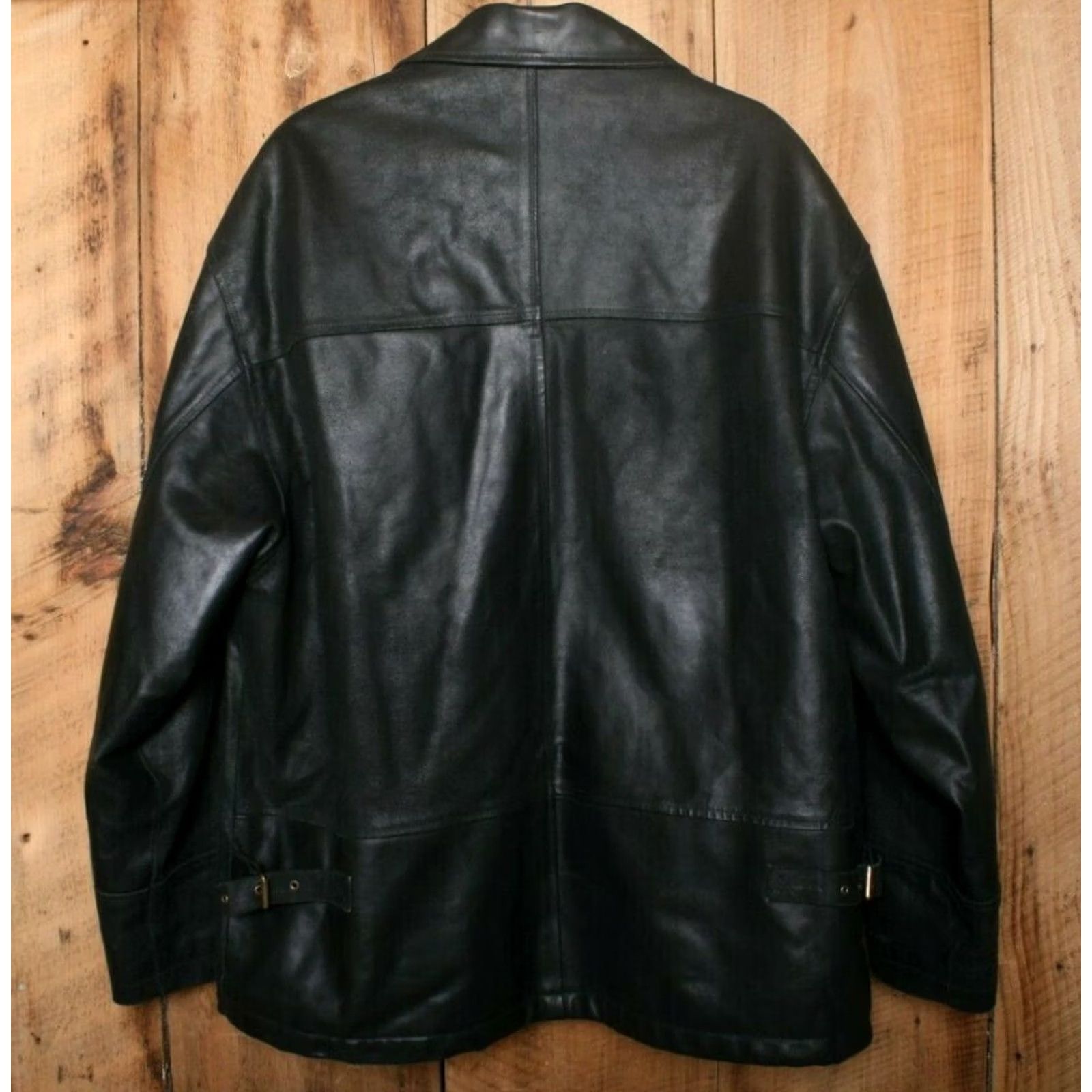 Vintage VINTAGE Wilsons Leather Motorcycle Jacket Black Leather Sherpa Lined XL Mens XS? Size US XL / EU 56 / 4 - 2 Thumbnail