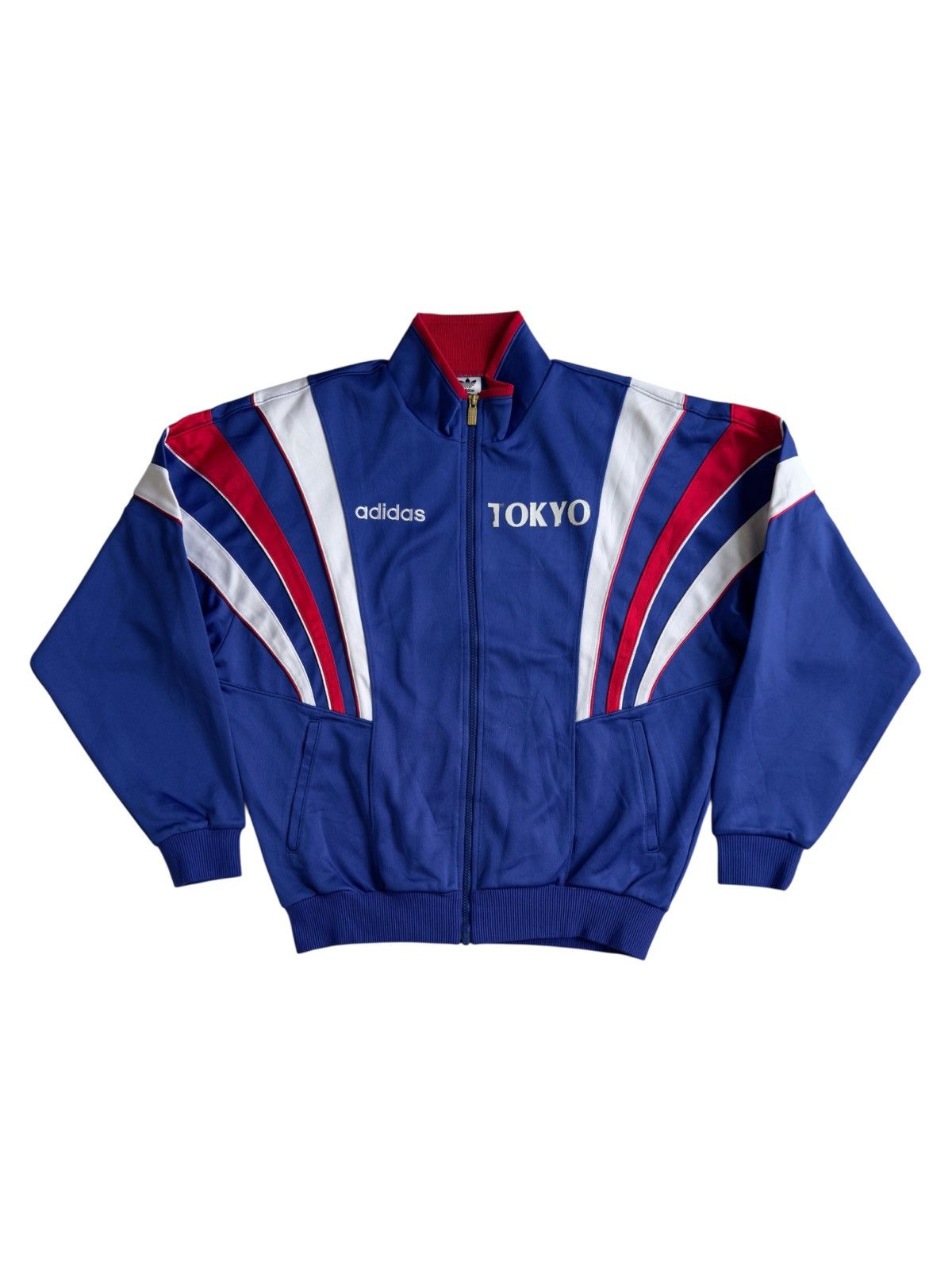 Adidas VERY RARE VINTAGE JACKET TRACK TOP ADIDAS TOKYO DESCENTE Size US L / EU 52-54 / 3 - 1 Thumbnail