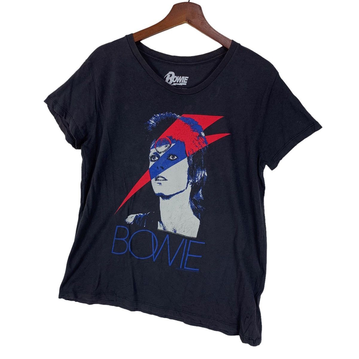 Band Tees David Bowie Faded Tshirt Size US S / EU 44-46 / 1 - 3 Thumbnail