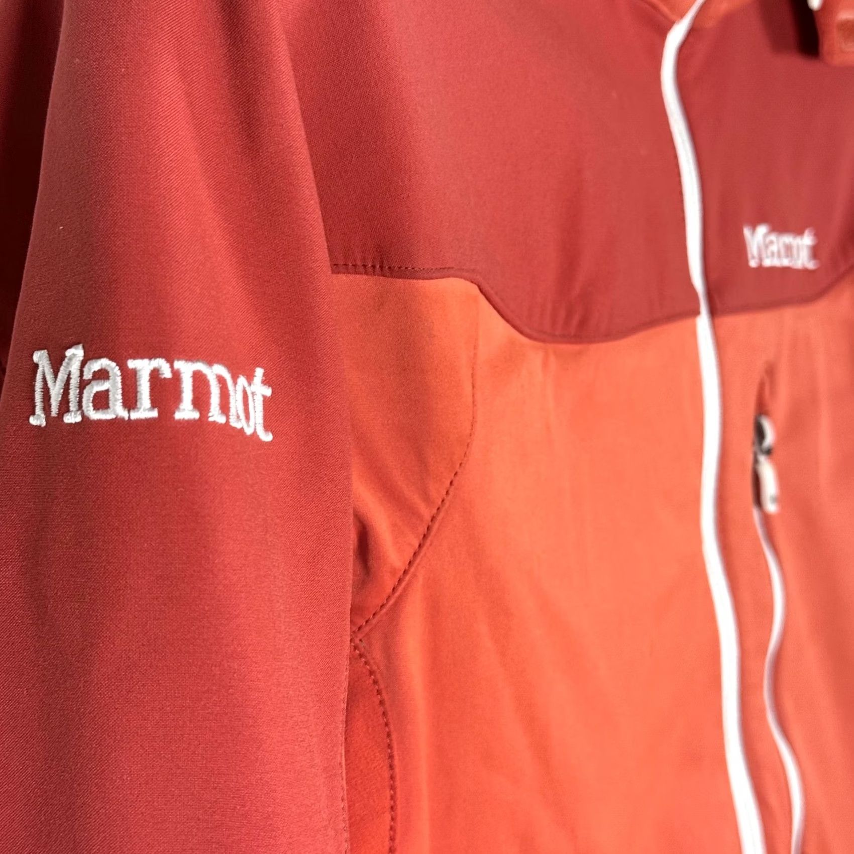 Marmot Marmot Gore Windstopper Full Zip Jacket Women's Red Orange Hiking Size S Size S / US 4 / IT 40 - 5 Thumbnail