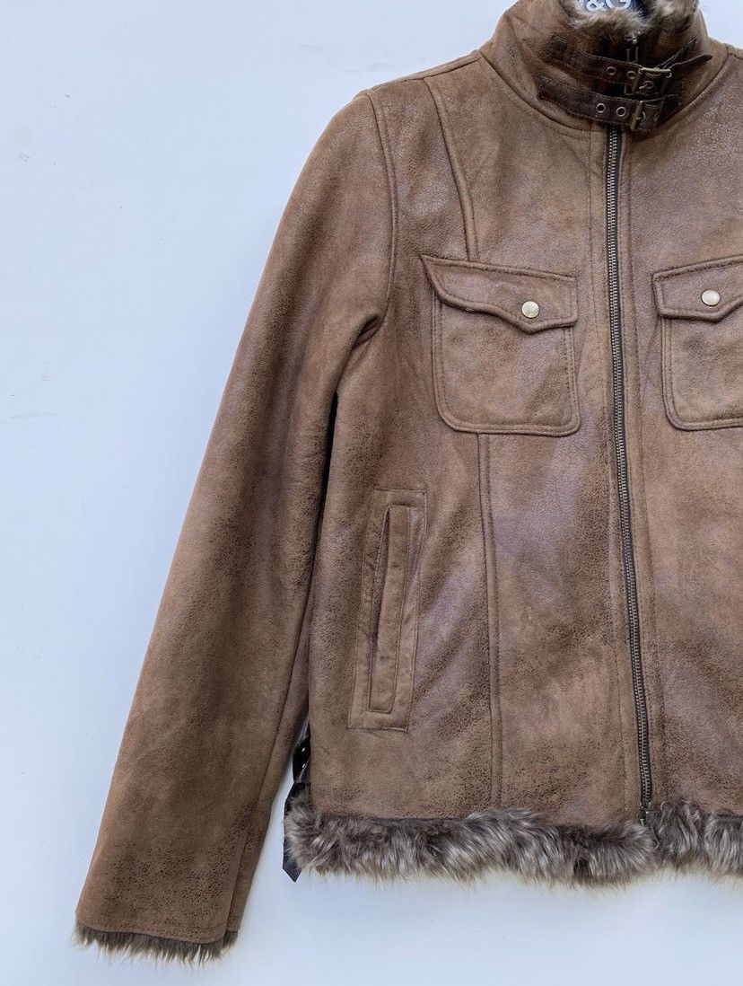 Vintage Vintage University Of Oxfords Collection Leather Jacket Size US M / EU 48-50 / 2 - 4 Thumbnail