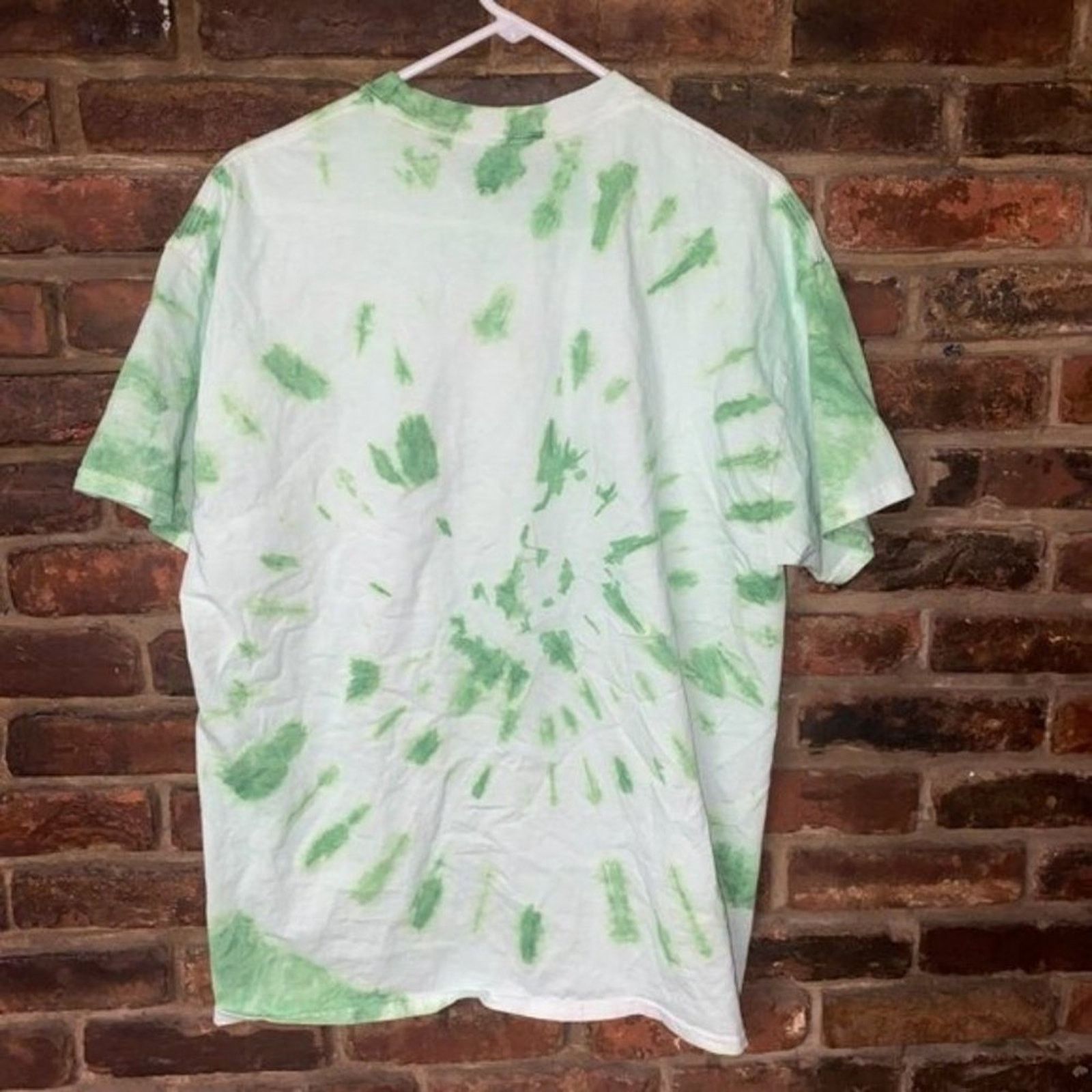 Hard Rock Cafe Hard Rock Custom Green Tie Dye Graphic T-Shirt XL Size US XL / EU 56 / 4 - 6 Thumbnail