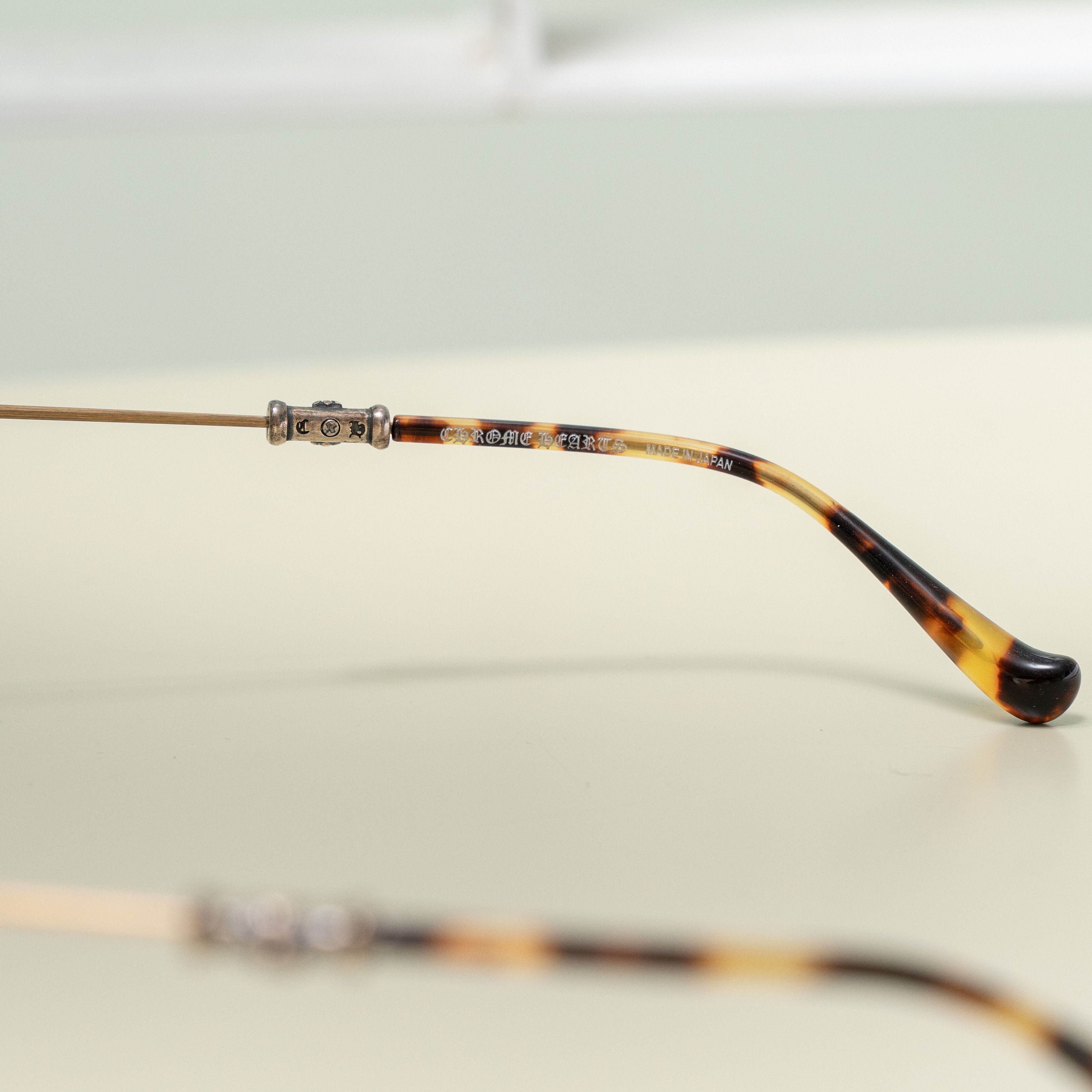 Chrome Hearts CHROME HEARTS Bubba Antique Gold Glasses Size ONE SIZE - 10 Thumbnail