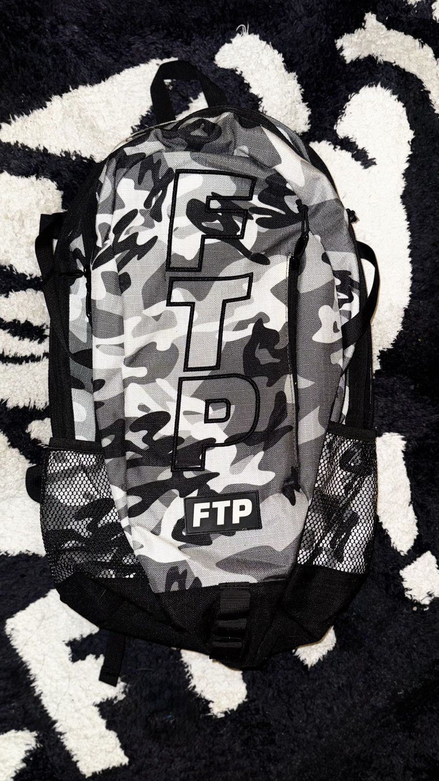 Fuck The Population New FTP Ripstop Backpack Snow Camo Size ONE SIZE - 1 Thumbnail